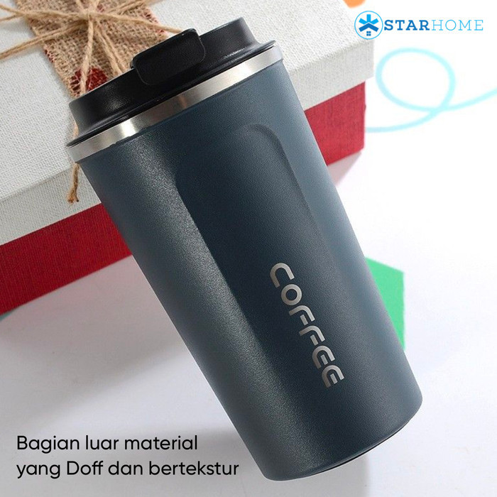 Terbaru Tumbler Cup Led Termos Cangkir Gelas Kopi Suhu Tahan Panas Dingin Original
