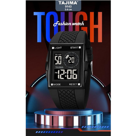 Tajima 9143 Jam Tangan Pria Original Digital Anti Air Sport Watch