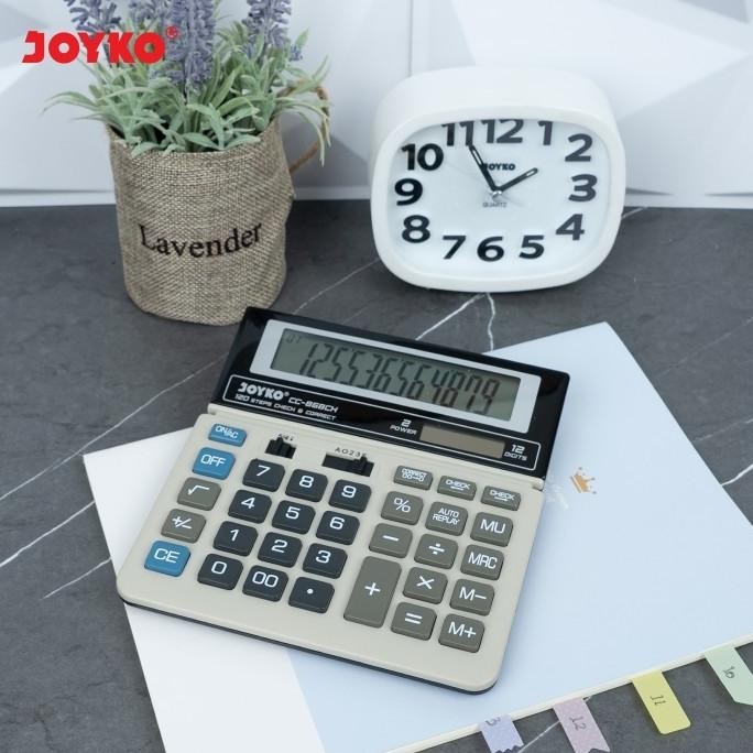 

Terbaru! Calculator Kalkulator Joyko CC-868CH 12 Digits Check Correct !