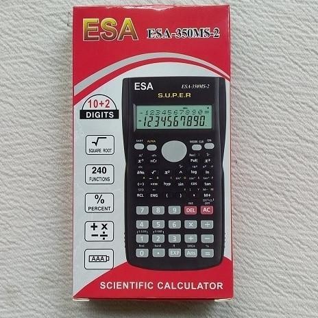 

Terjangkau Kalkulator scientific ilmiah Fungsi Terjamin Normal ESA 350 !!