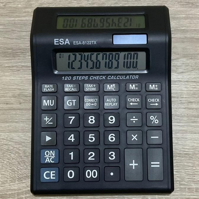 

Promo - Kalkulator ESA - Kalkulator 2 Layar - 12 Digit ,.