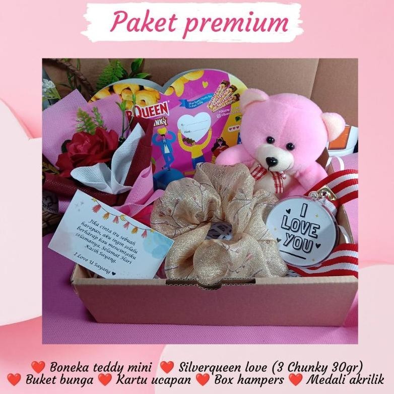 

Bisa Cod Hampers Coklat Valentine Silverqueen Cunkybear Cod