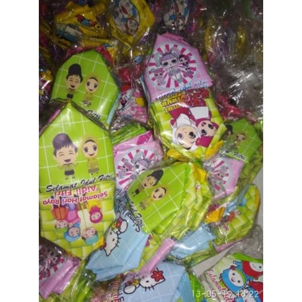 

Terlaris Satu Lusin Isi 12 Pcs Dompet Ketupat Angpao Lebaran Promo