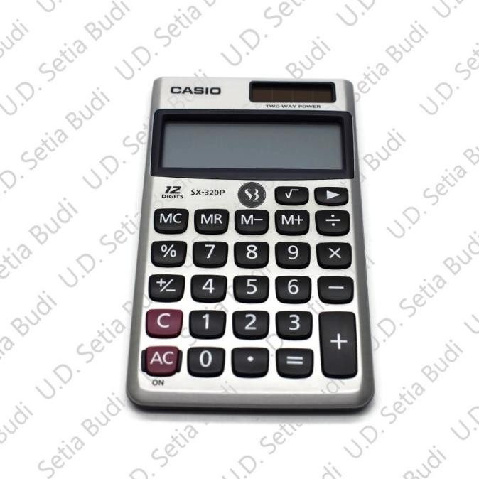 

Terlaris Kalkulator CASIO SX-320P Baru dan Asli !!