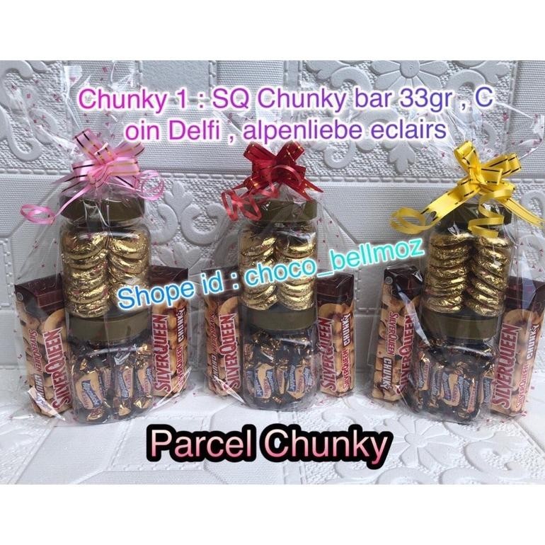 

Promo Akhir Tahun Parcel Chunky / Hampers Cokelat / Parcel Coklat Valentine / Parcel Coklat Murah Murah