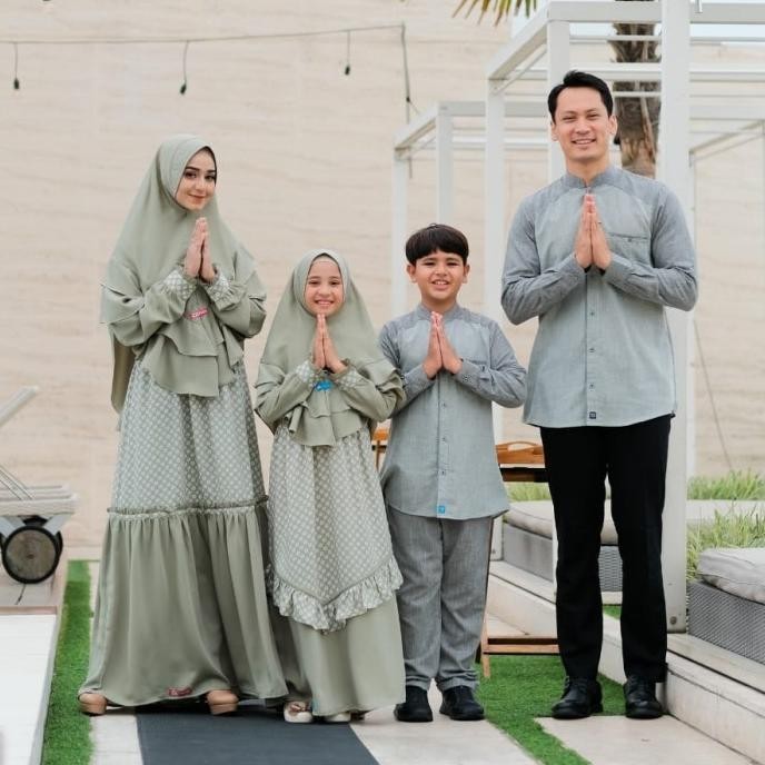 Big Sale Gamis Athalah Dewasa Sarimbit Baju Muslim Keluarga Family Set Ori Nubi Limited Edition