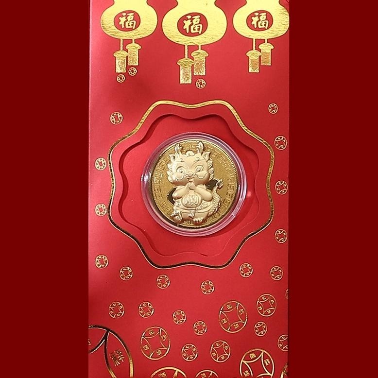 

Big Sale Yunita 2024 Angpao Naga Emas Sertifikst Souvenir Angpau Emboos Emas Naga Imlek Angpao Imlek Terbaru Termurah Diskom