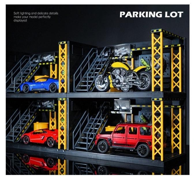 Twh Diecast Diorama Diy Miniatur Mobil Model Garasi Bengkel Premium | Tokonisaya