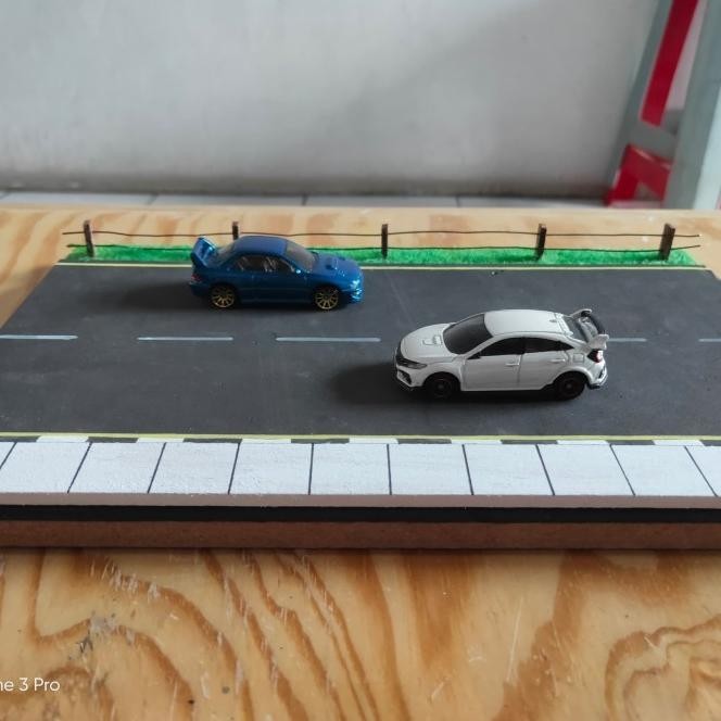 Diorama Diecast - Diorama Jalan Raya Diorama Jalan Tembok Miniatur Jln | Tokonisaya