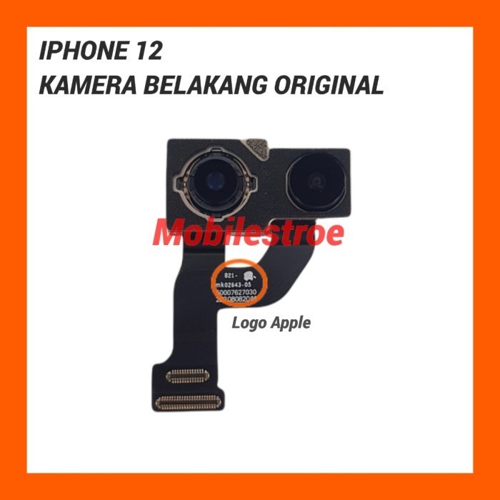 KAMERA BELAKANG IPHONE 12 ORIGINAL COPOTAN