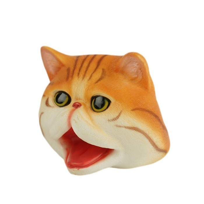 KKV NEW CANNA MAINAN ANAK BONEKA JARI KUCING MAINAN FIGUR EDUKASI