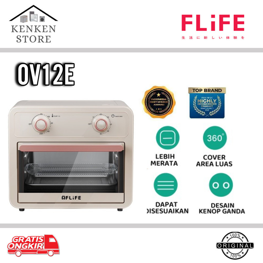AIR FRYER OVEN FLIFE OV12E