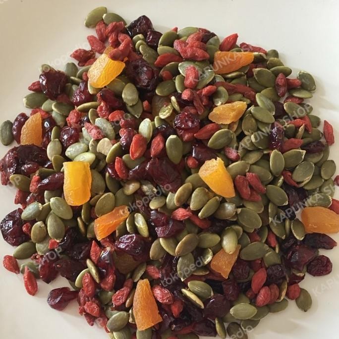 

healthy mixed fruit and seeds 250 gram/Buah kering campur/mix buah MRK