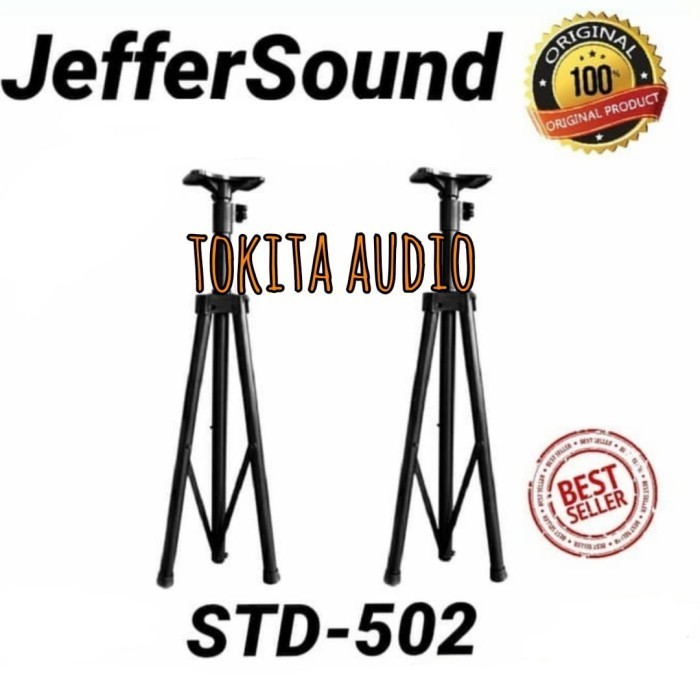 STAND SPEAKER JEFFERSOUND STD 502 STAND JEFFERSOUND STD502 SEPASANG
