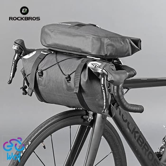 Rockbros As-016 Tas Sepeda Bike Front Handlebar Bag - Tas Depan Sepeda