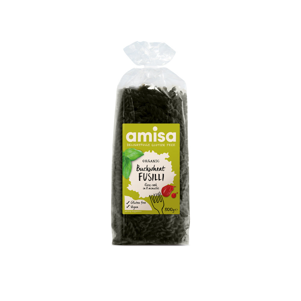

Amisa Organic Fusilli Buckwheat 500 g