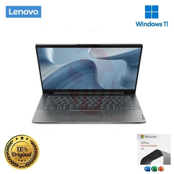 PROMO NOTEBOOK LENOVO FLEX5 2EID I5-1235U 16GB 512GB WIN11+OHS STROM GREY #ORIGINAL