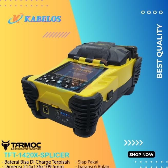 Tarmoc TFT-1420X-SPLICER Fusion Splicer Bukan ai8 ai9 Tumtec Splicing