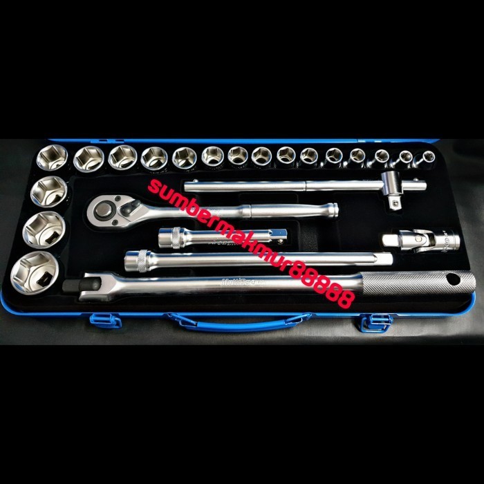 Kunci Sok Set 24 Pcs 6Pt Multipro Taiwan