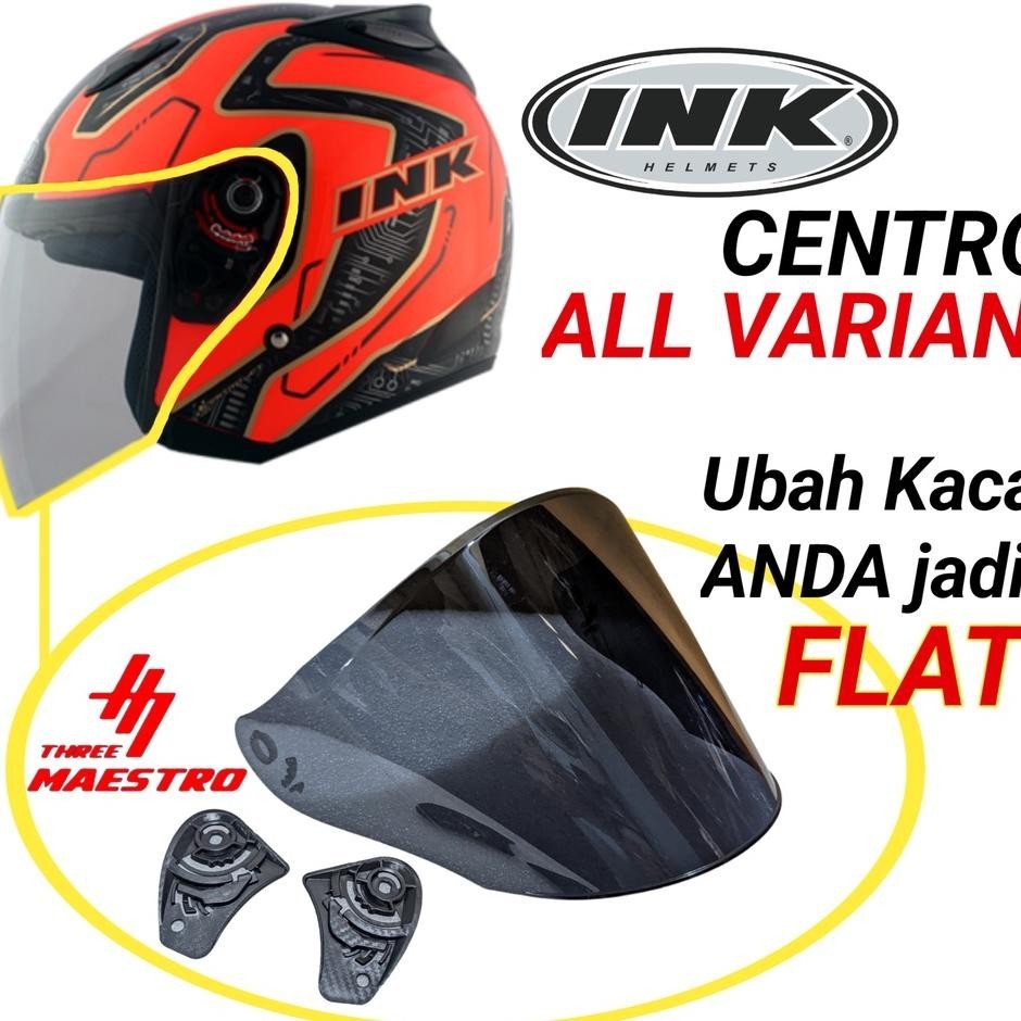 Kaca Helm Ink Centro Visor Helmet Flat Venom O Ink Centro Tm2