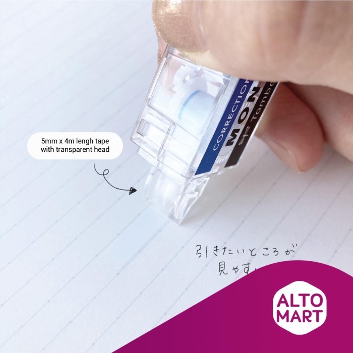 

Tombow Mono Pocket Correction Tape Tipe X Tip Ex Kertas Pita Koreksi -fo3