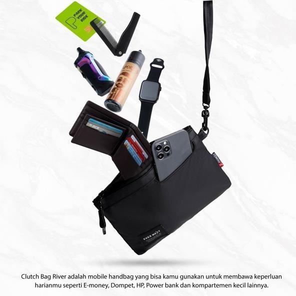 Hand Bag Pria Waterproof Anti Air Dompet HP Cowok Keren Keninian Spesial