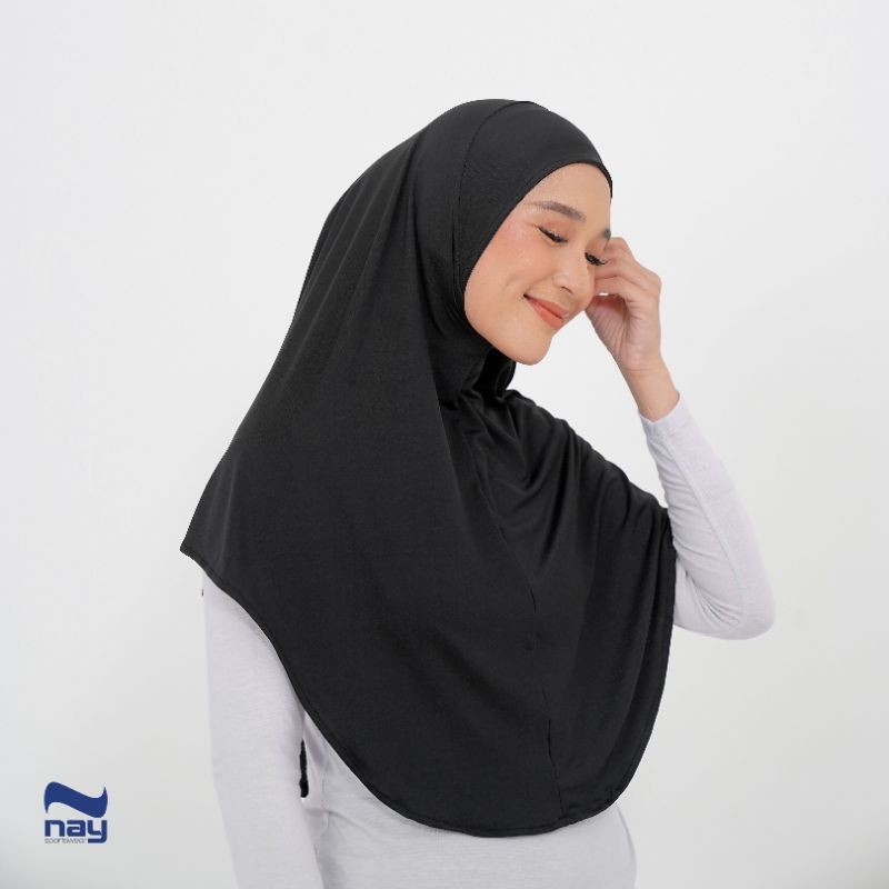 Nay Sportswear Jilbab Olahraga Indoor Outdoor Menutupi Dada Aisha