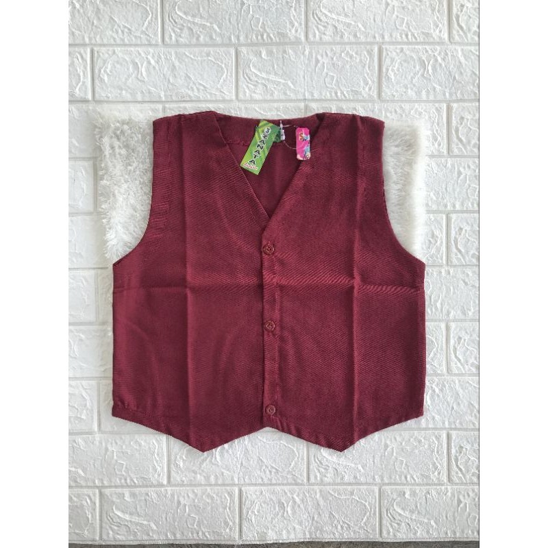 Rompi SD Merah / Rompi Seragam SD Merah/ Rompi Sekolah Anak