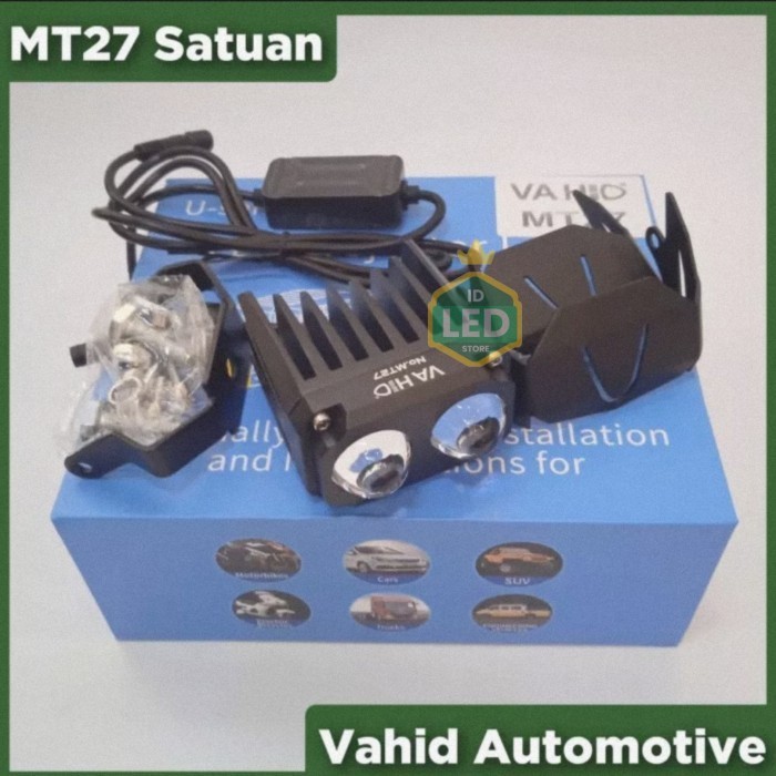 MT 27 VAHID LAMPU FOGLAMP MINI PROJIE LED CREE 2 MATA MT27 ORIGINAL