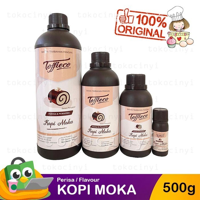 

Toffieco Pasta Perisa Dan Pewarna - Kopi Moka / Coffee Mocca 500 Gr