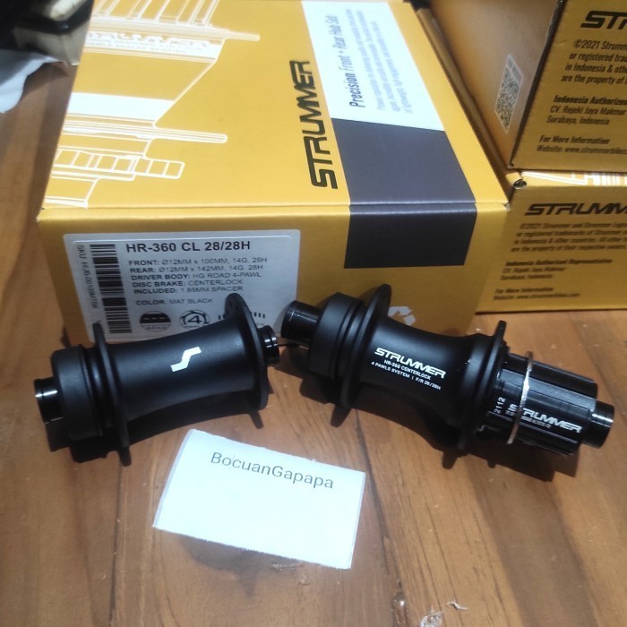 FREEHUB ROADBIKE DISCBRAKE CENTER LOCK STRUMMER HR360 28 HOLE 4PAWLS