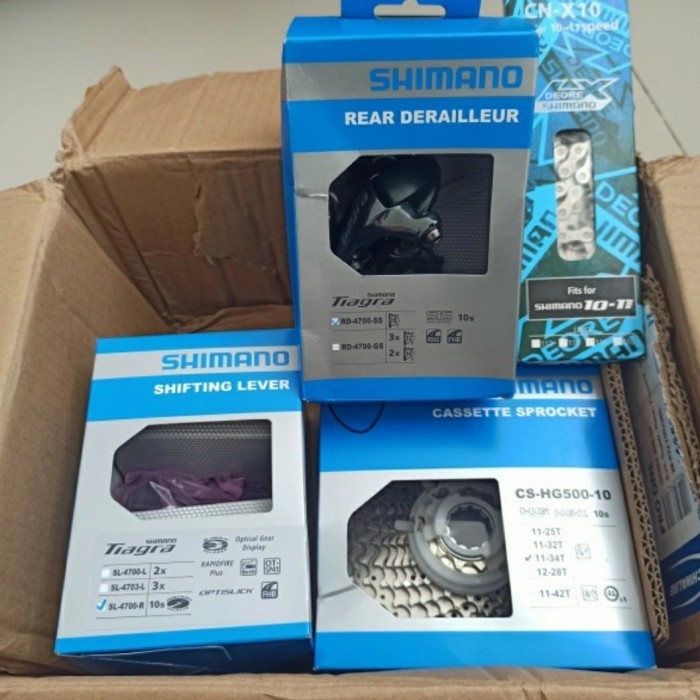 MINI GROUPSET TIAGRA 10 SPEED SHORT