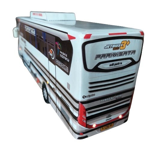 Miniatur bus bis Kids Panda Telolet Basuri