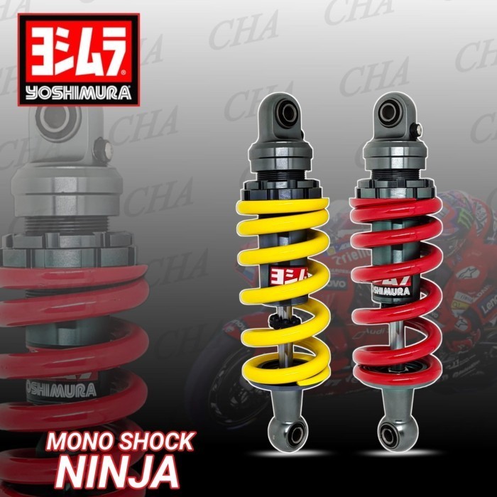 PROMO MONO SHOCK BELAKANG YOSIHMURA NINJA 150 RR UK 265MM #ORIGINAL