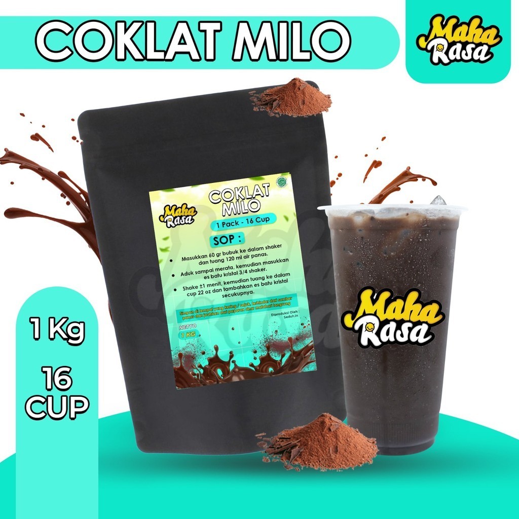 

MAHA RASA - Coklat Milo Bubuk Minuman Instan (1 KG)