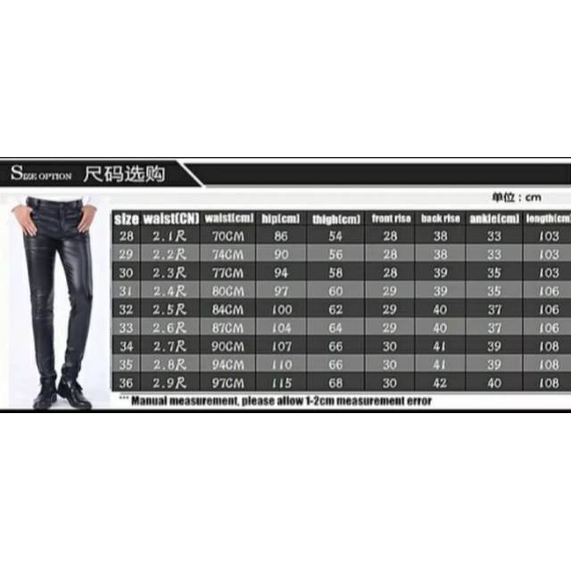 NEW LAUNCHING TERMURAH CELANA JEANS Celana kulit pria semi kulit celana jeans pria kulit celana