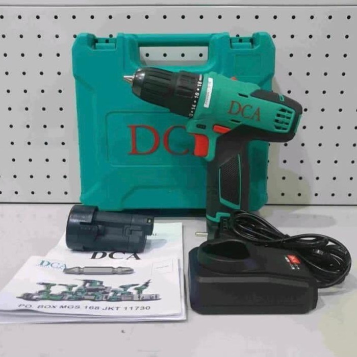 MESIN BOR BATERAI 12V DCA ADJZ1202E CORDLESS DRILL DRIVER DCA ADJZ1202