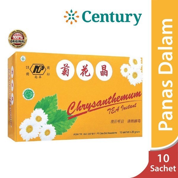 

Chrysanthemum Tea Box isi 10 Sachet / Panas Dalam / Teh Instan / Minuman Kesehatan / Promo