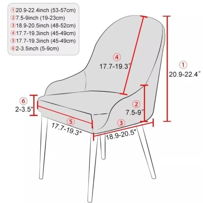 Cover kursi sarung kursi cover sofa melengkung dengan sandaran tangan