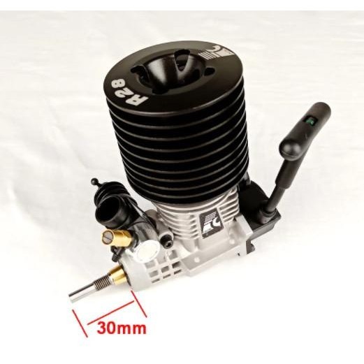 RC CAR NITRO ENGINE FORCE 28 PULLSTART W/ BUSI