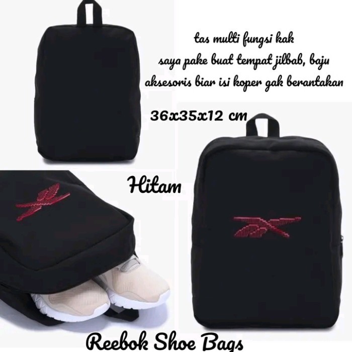Terbaru Tas Sepatu Multifungsi Reebok Original 100% Shoes Bag Promo Terlaris