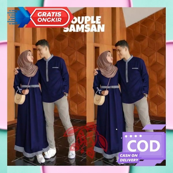 Bj Murah Kapelan Lebaran 2023 Cople Suami Istri Gam Couple Kondangan Ghamis Casual Premium Sarii Cau