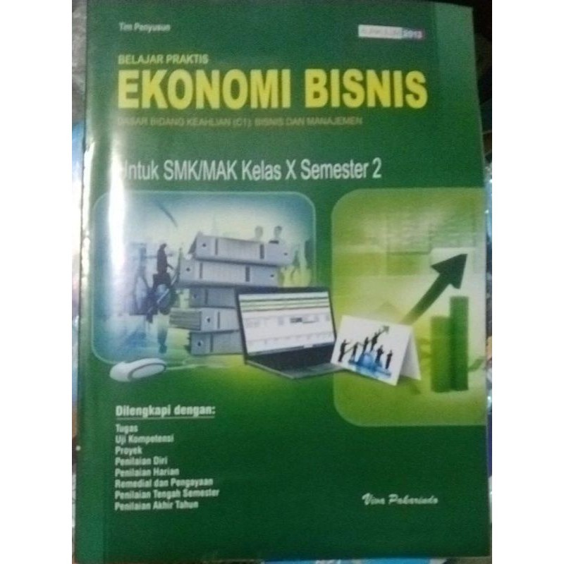 LKS SMK EKONOMI BISNIS KELAS 10 SEMESTER 2 KURIKULUM 2013 K13