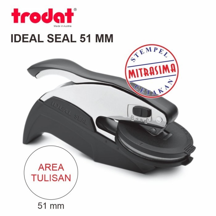 

Trodat Ideal Seal 51 Mm ( Stempel Timbul / Emboss )