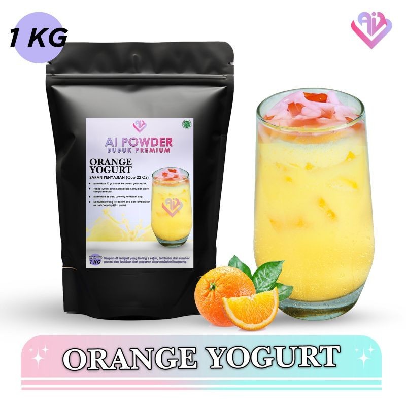

Orange Yogurt Bubuk Minuman Premium The Best Instan 1Kg