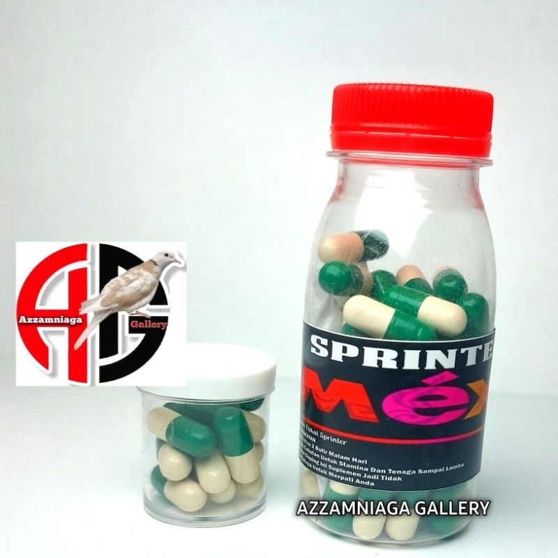 JAMU MERPATI SPRINTER 10 BUTIR JAMU MERPATI  MEXICO