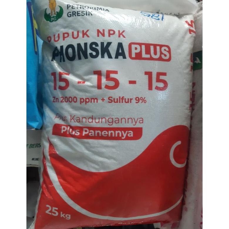Terbaru Pupuk Phonska Plus Pupuk NPK Ponska Plus 15 15 15 Repack 1KG