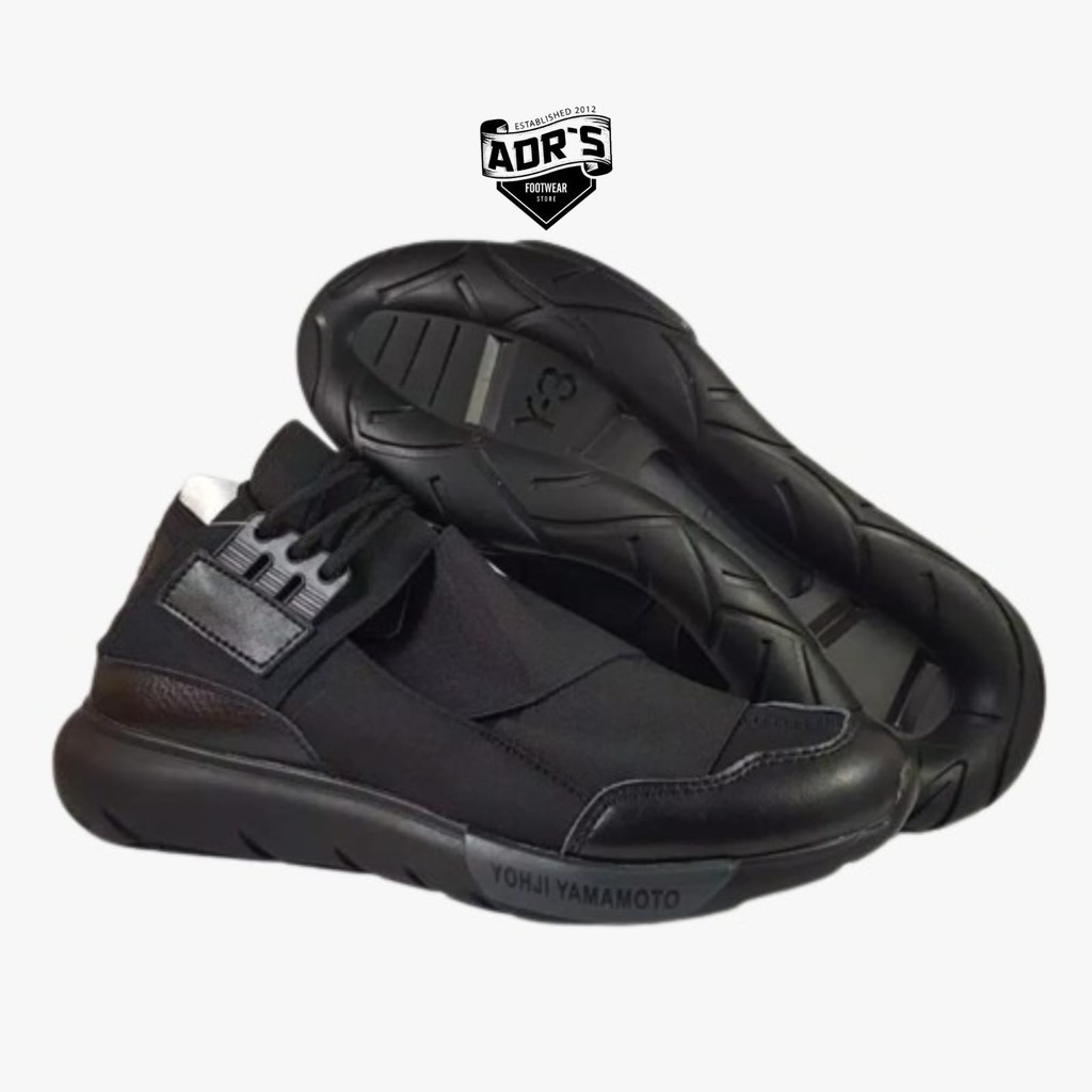 Sepatu Pria Dds Y3 Qasa Yohji Yamamoto Full Black Sneaker Premium