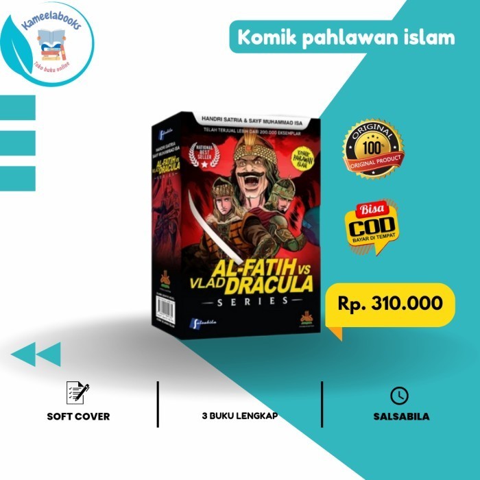 

Buku Komik Muhammad Alfatih Vs Vlad Dracula Paket Isi 3 Buku
