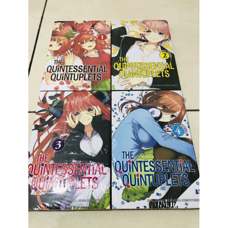 

Paket Buku Komik The Quintessential Quintuplets Set